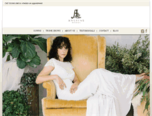 Tablet Screenshot of angelasbridal.net